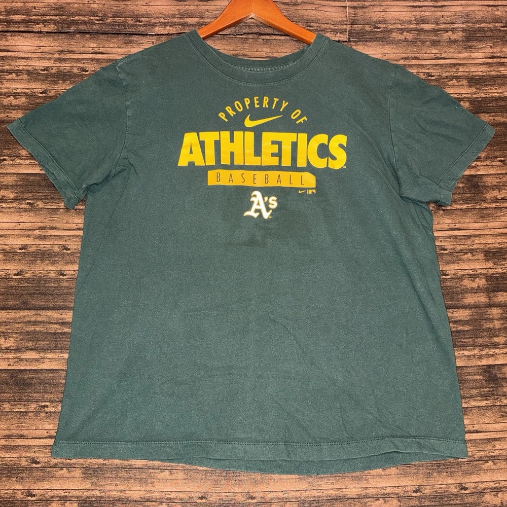 MLB Oakland Athletics The Nike Tee Tshirt Adult L Standard Fit